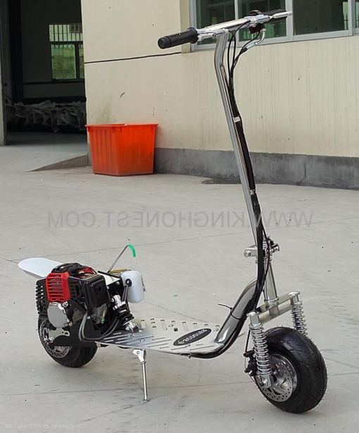 Hvordan til at bygge en gas scooter. Få en scooter med håndbremser og oppustelige dæk.