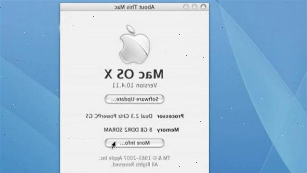 Sådan finder din IP-adresse på en mac. Klik på Apple-ikonet i øverste venstre hjørne af skærmen.