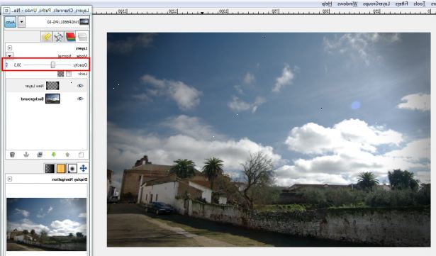 Hvordan at tilføje en vignet til et fotografi med GIMP. Tilføj en ny, sort lag.