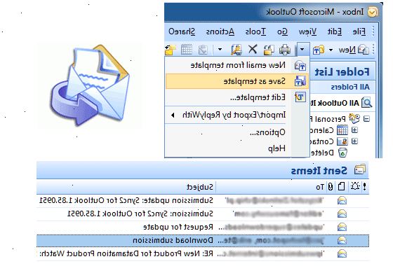 Sådan opretter og bruger skabeloner i Outlook e-mail. Åbn Microsoft Outlook 2007, hvis du ikke allerede har gjort det.