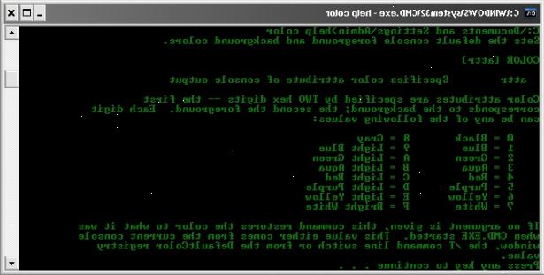 Sådan bruger MS DOS. Hvis du er på en computer, der har DOS som et operativsystem, skal kommandoprompten vises automatisk, når computeren er tændt.