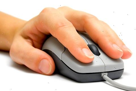 Hvordan man bruger en computer mus. Mus (mere end én mus) kan anvendes af begge hænder.
