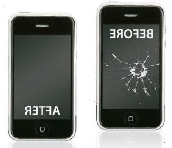 Hvordan at fastsætte en iPhone 3G skærm. Saml alle de værktøjer, du får brug for.