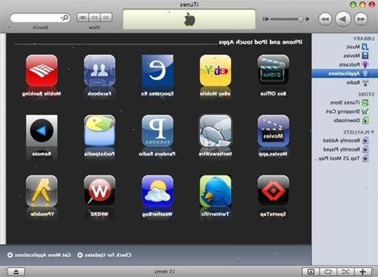 Sådan downloader programmer til din ipod touch. Sørg for at du har forbindelse til internettet.