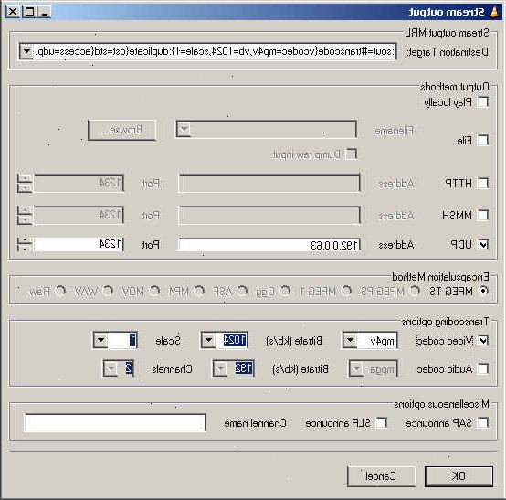 Sådan bruger VLC til at streame lyd og video til flere computere på dit netværk ved hjælp af multicast. Installer VLC media player med alle funktioner.