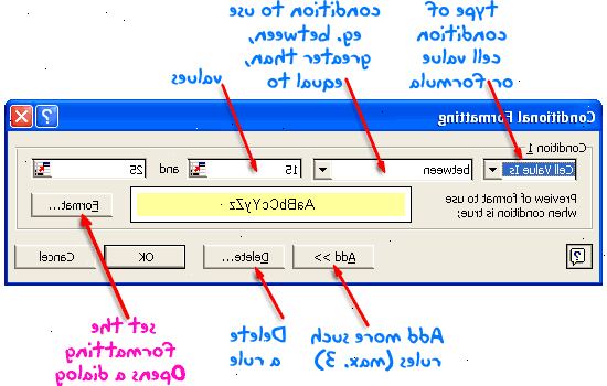 Hvordan anvende betinget formatering i Excel. Input alle dine data eller downloade en praksis-fil.