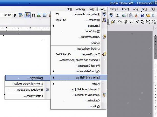 Sådan brevfletning adresseetiketter ved hjælp af Excel og Word. Opret en adresse fil i Microsoft Excel ved at indsætte navne og adresser på følgende måde.
