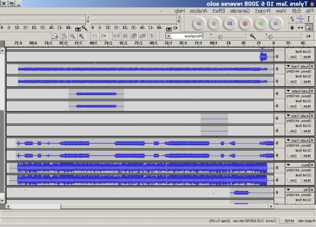 Hvordan at indspille en sang med frækhed. Denne artikel er til Audacity 1.2.6 eller nyere.