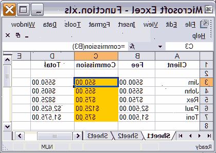 Hvordan du opretter en brugerdefineret funktion i Microsoft Excel