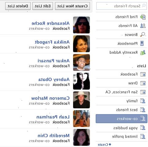 Hvordan laver vennelister på facebook. Log ind på din facebook-konto ved hjælp af dit brugernavn og adgangskode.